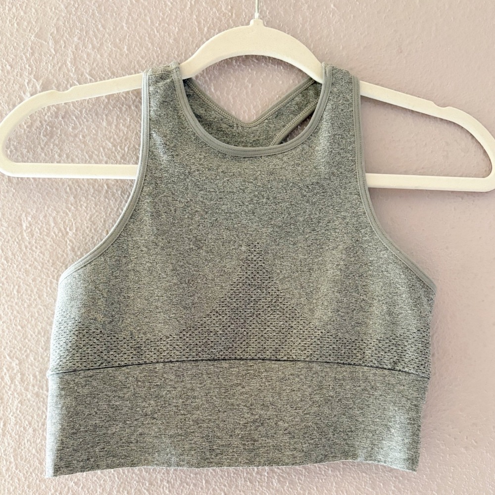 Free‎ People Movement Sports Bra Grey Workout Running Yoga Size M/L
